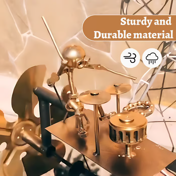š„Last Day: 50% OFFš„š„Handmade Metal Drummer WindmillšBuy 2 Free Shipping
