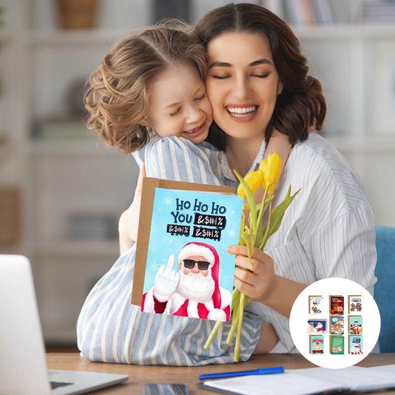 9 Worst Christmas Greeting Cards Ever Bundle Box Set