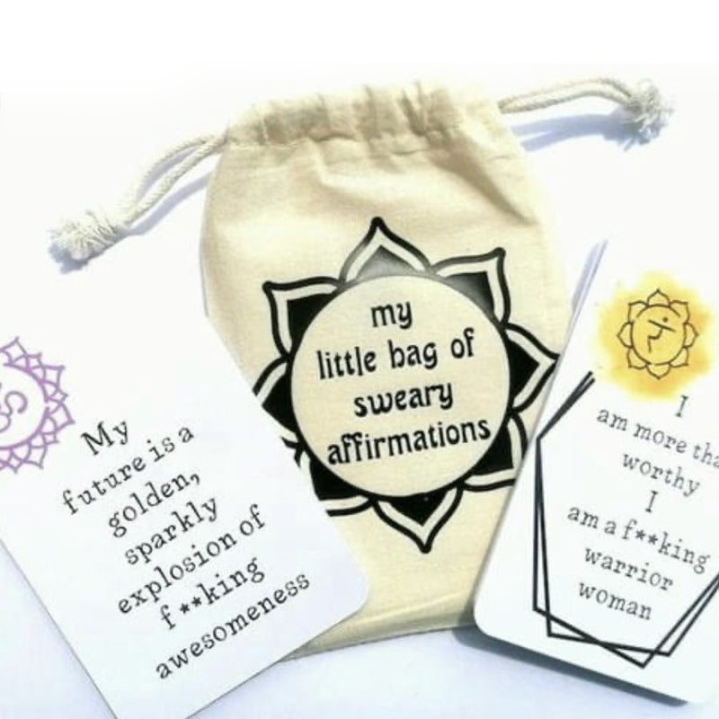 đFunny Affirmation Card Gift Made with Coated Paper(set of 16pcs)