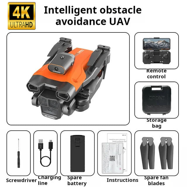 ✨ 🚁 2025 4K Ultra HD Drone – 🔙 Auto Return + ⏱️ 43 Min Flight