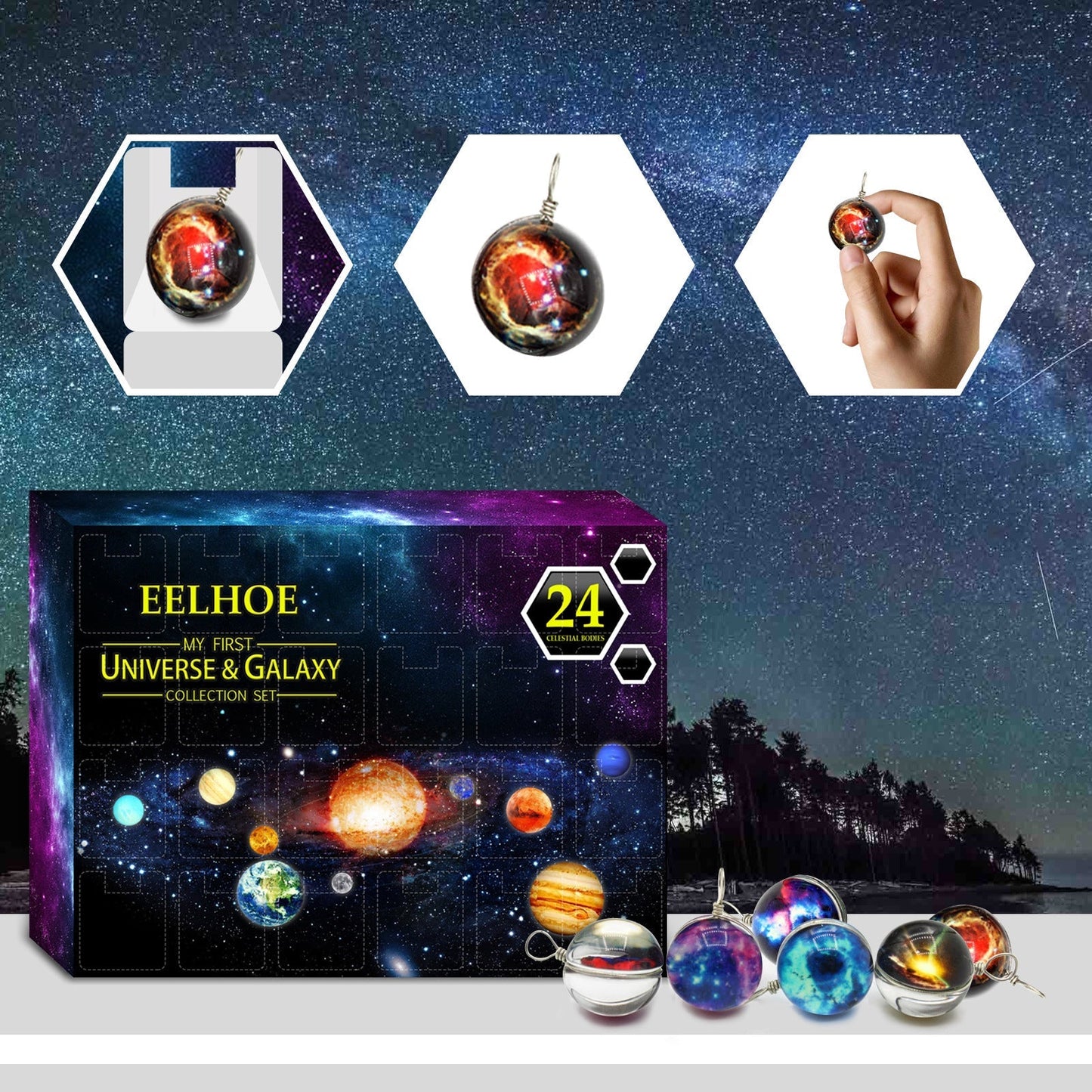 Christmas Advent Calendar 2022 - 24 Rubber Ducks for Kids