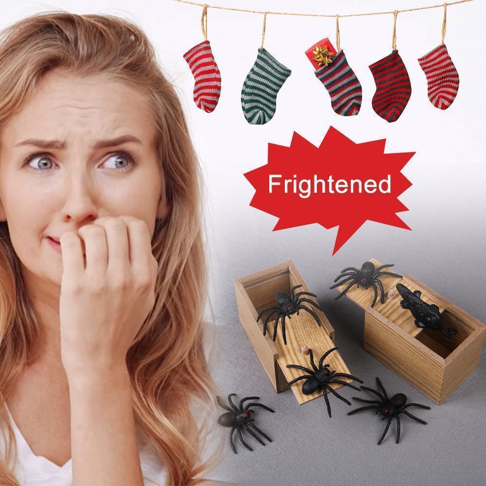 🔥Super lustige verrückte Streich-Geschenkbox-Spinne