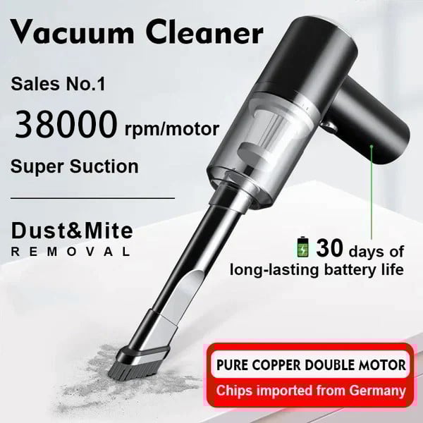 š„Wireless Handheld Car Vacuum Cleaner