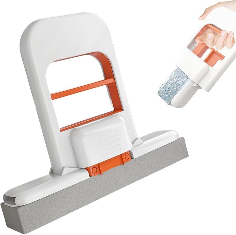 🧼Mini Foldable Desktop Mop – Mop for Wet & Dry