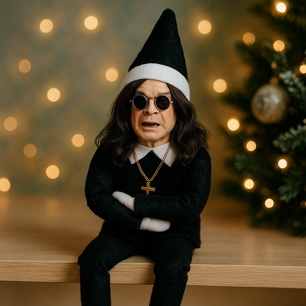 💥This Week's Special Price🎄 Ozzy Christmas Elf Doll