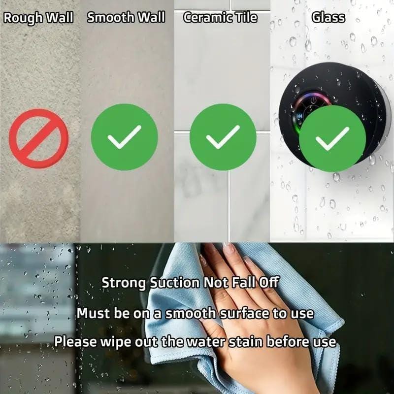 🔥BIG SALE 49% OFF🔥Mini Bluetooth Shower Speaker🔊