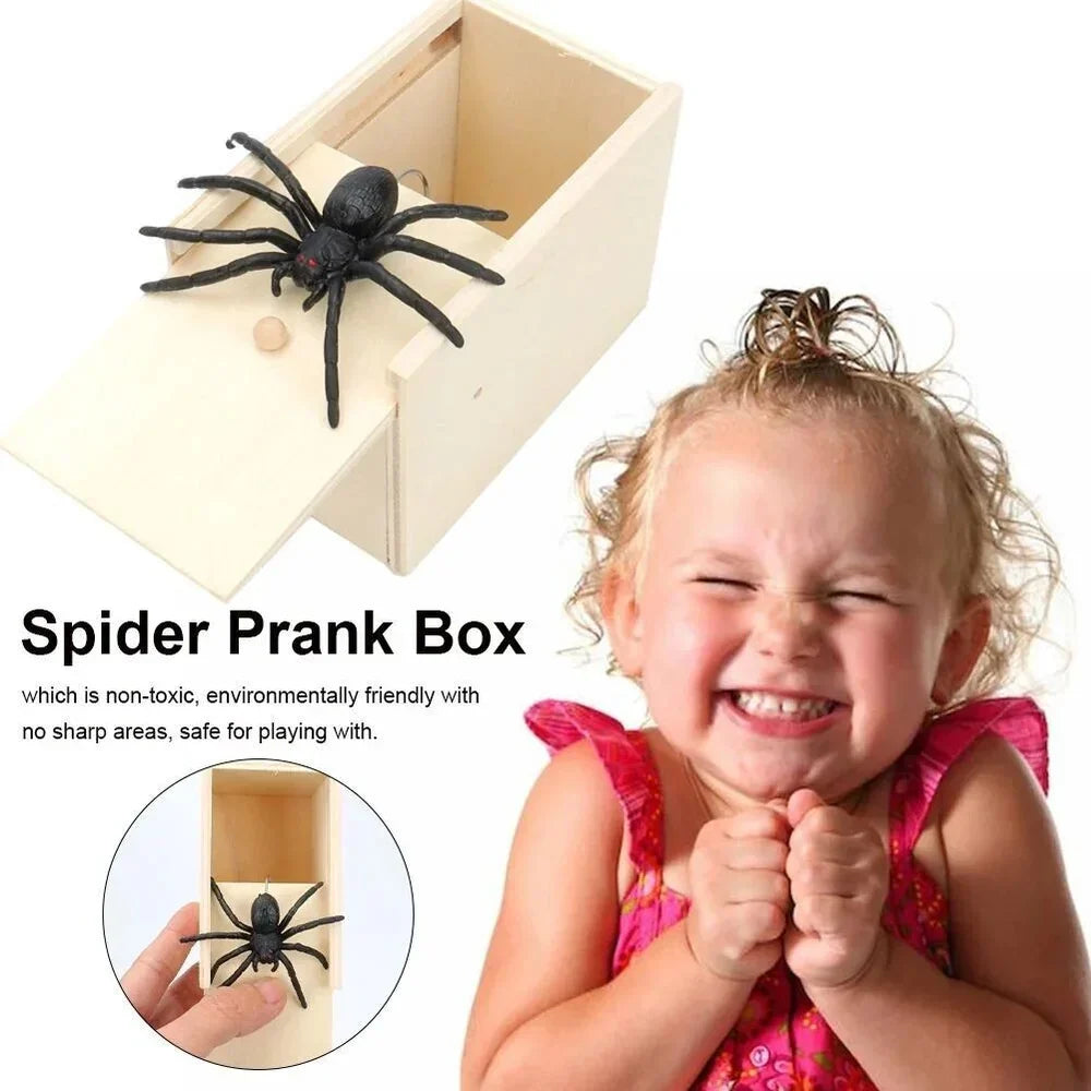 🔥Super lustige verrückte Streich-Geschenkbox-Spinne