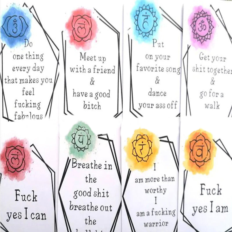 đFunny Affirmation Card Gift Made with Coated Paper(set of 16pcs)