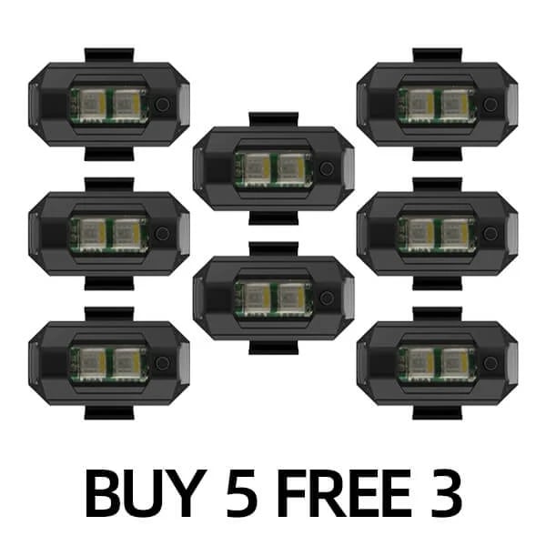 š„Last Day Promotionš„ 7 Colors LED Aircraft Strobe Lights & USB Charging.