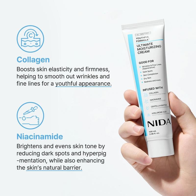 🎉Hot Sale 49% OFF🎉-NIDA Youthful Formula Ultimate Moisturizing Cream