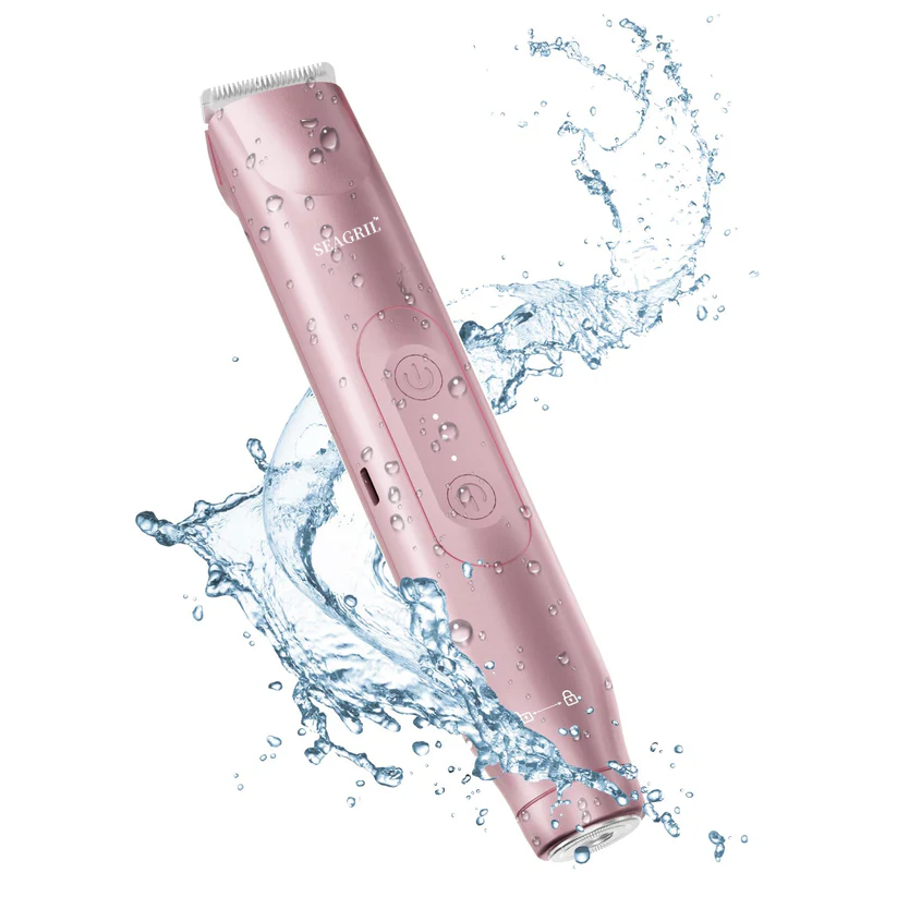 💜 LAST DAY PROMOTION - 50%OFF💜Bikini Trimmer and Shaver Kit for Women - 2-in-1 Wet/Dry Electric Body Hair Trimmer