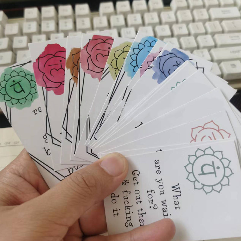đFunny Affirmation Card Gift Made with Coated Paper(set of 16pcs)