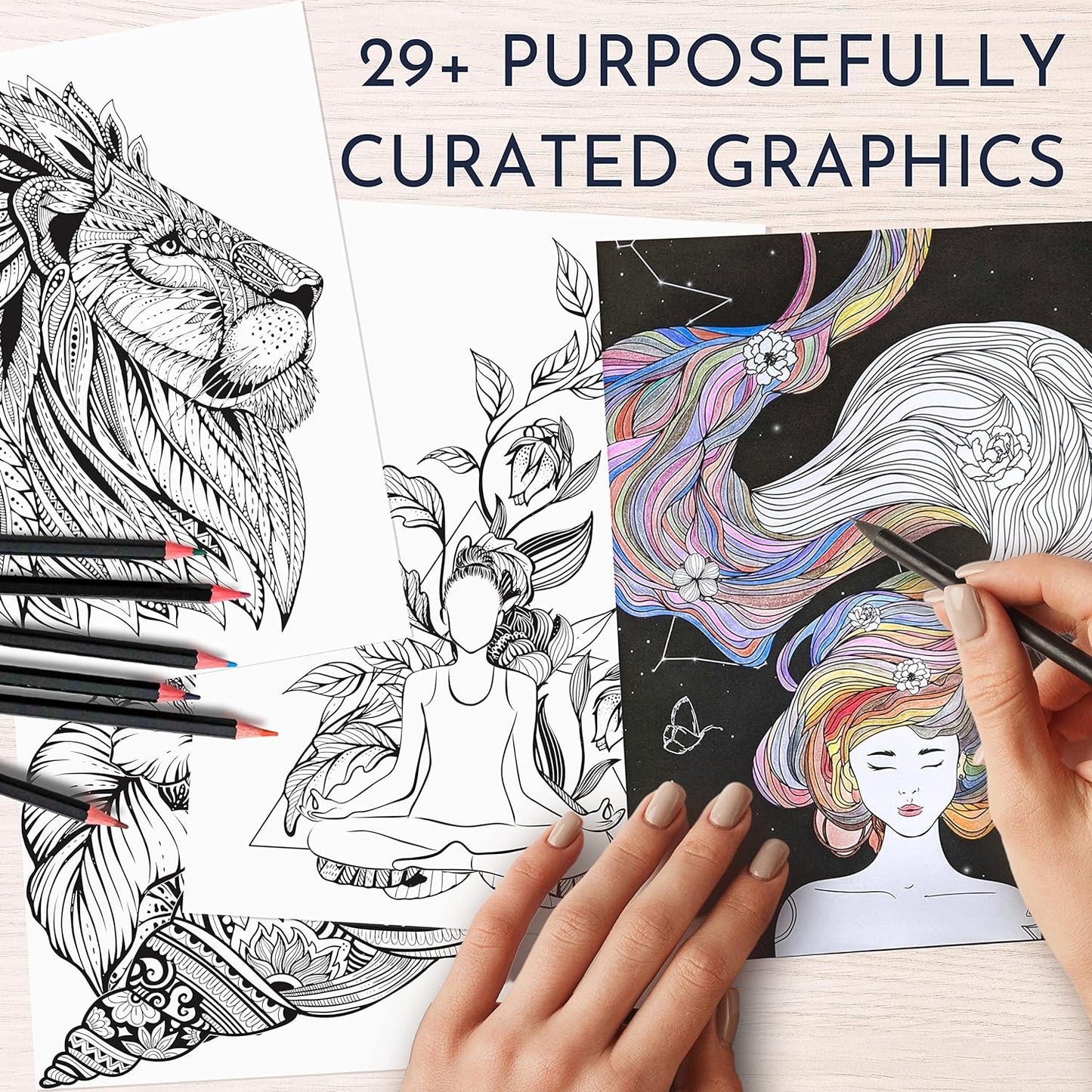 Adult Coloring Book - You're a Mother F*cking Badass