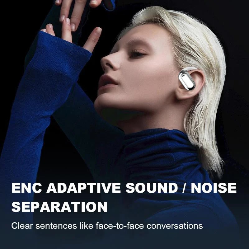 🔥2025 Hot Sale⏰EAZER True Wireless Open Ear Earbuds Bluetooth 5.4