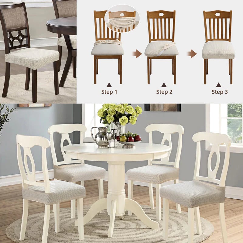🎅🔥Chair Covers – Durable, Stylish & Easy-Clean 🪑✨