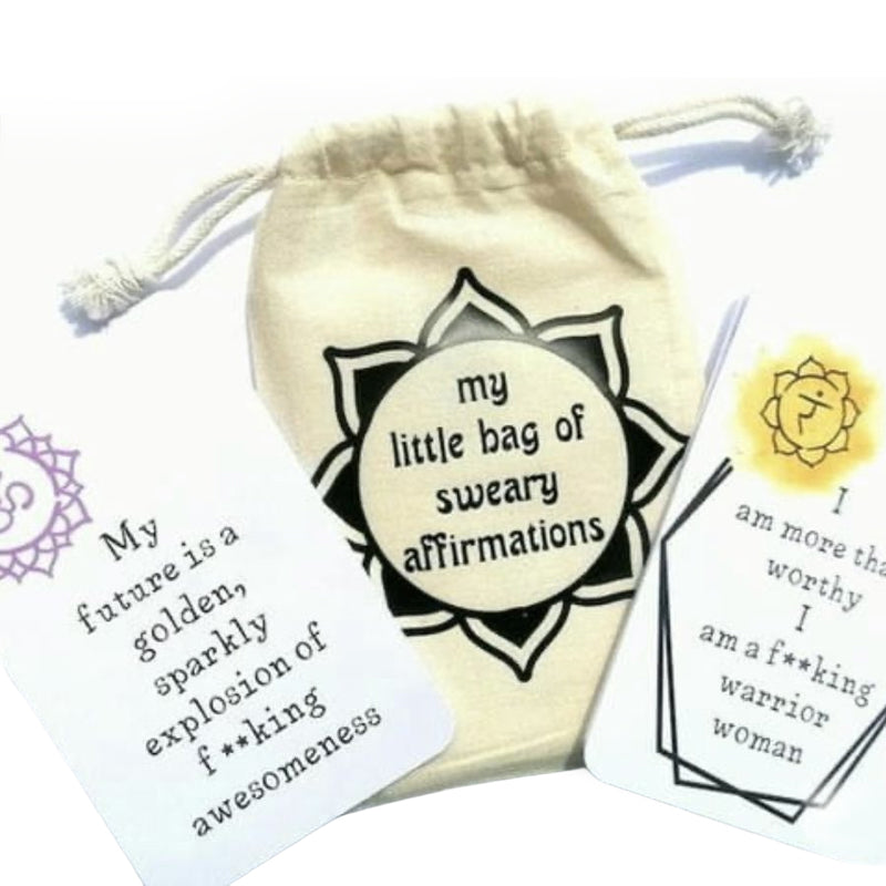 đFunny Affirmation Card Gift Made with Coated Paper(set of 16pcs)