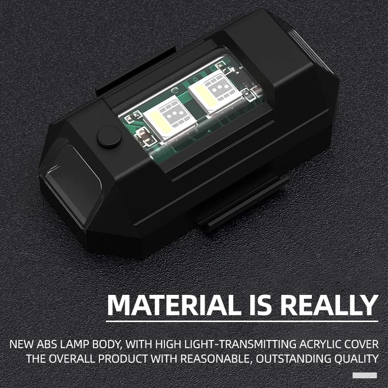 š„Last Day Promotionš„ 7 Colors LED Aircraft Strobe Lights & USB Charging.