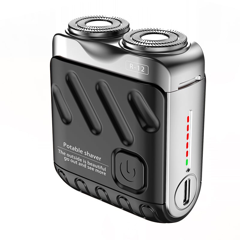 🔥60% OFF HOT SALE🔥Mini Electric Shaver - Powerful Dual-Motor Design for Close Shave