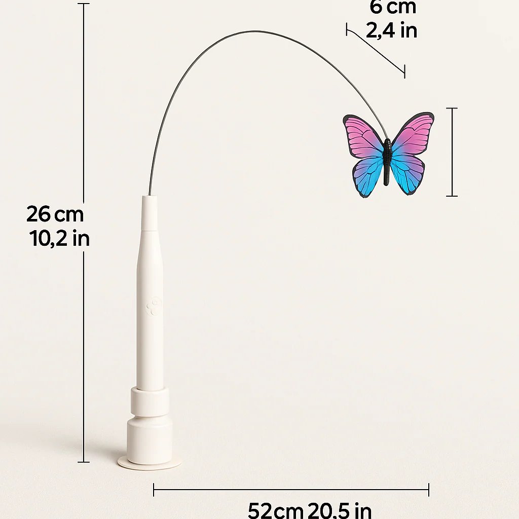✨Smart Butterfly Cat Toy — Automatic Toys for Active Cats 🐾