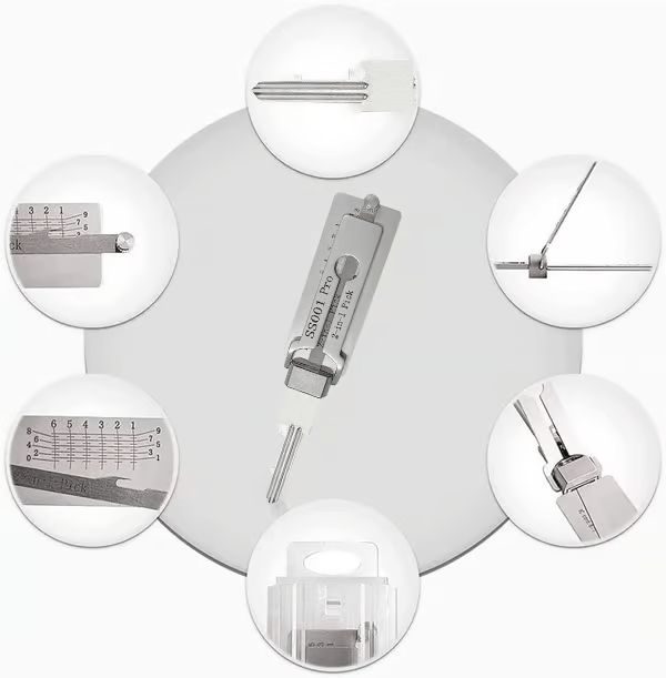 🔥LAST DAY 49% OFF - ⚒️Stainless Steel Master Key Decoder