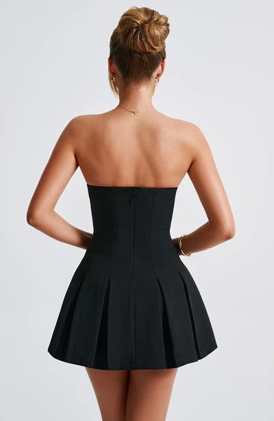 Asha Mini Dress - Ivory (60% OFF CLEARANCE SALE)