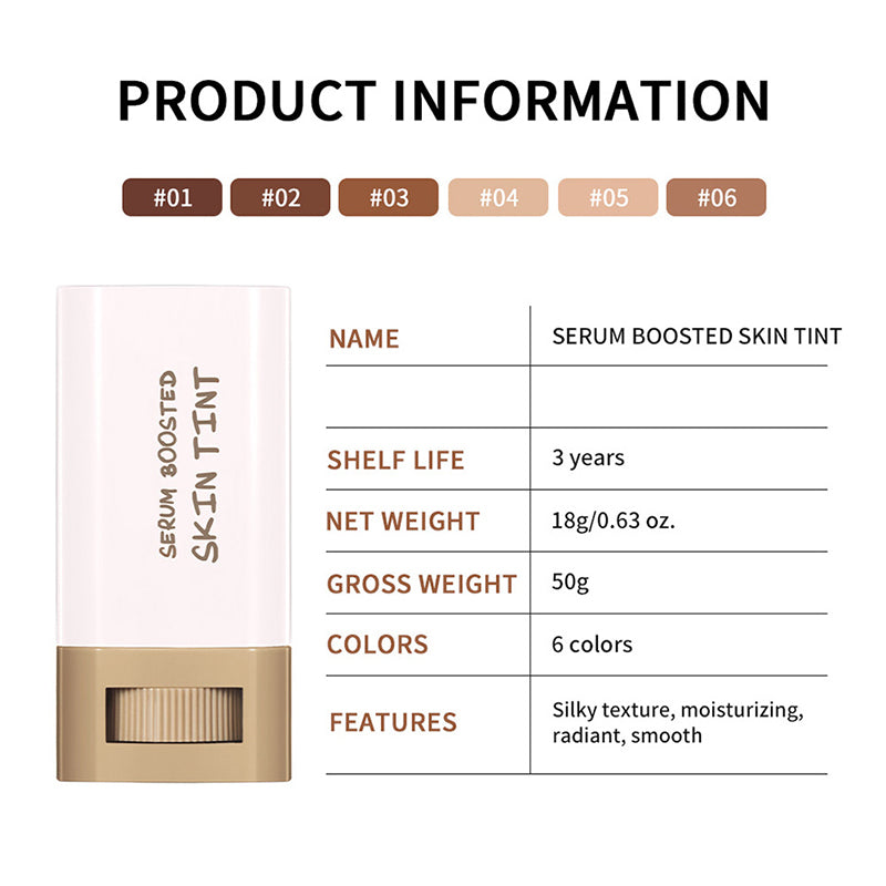 🌟Limited Sale 50% OFF🌟Moisturizing & Brightening Serum Boosted Skin Tint.
