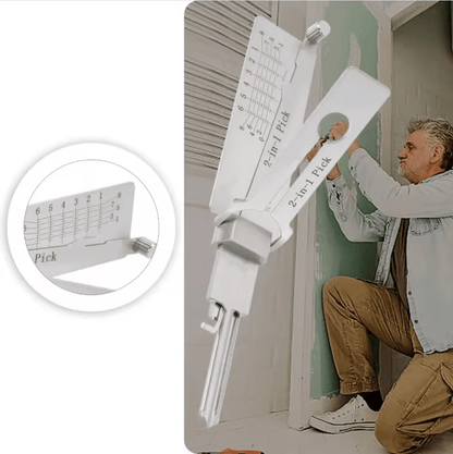 🔥LAST DAY 49% OFF - ⚒️Stainless Steel Master Key Decoder