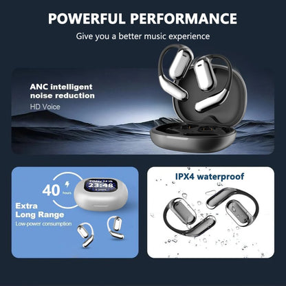 🔥2025 Hot Sale⏰EAZER True Wireless Open Ear Earbuds Bluetooth 5.4