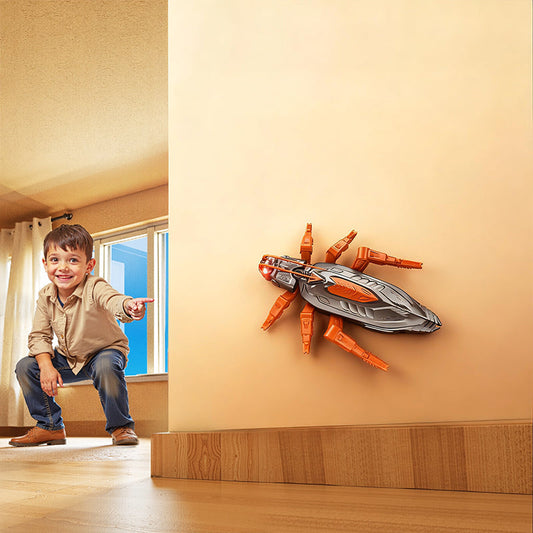 ⏳Ends in 3 hrs 🎄❗❗ Exclusive Christmas Deal!  LOVILDS Wall Crawler Gecko - LED RC Toy for Indoor Family Fun & Prank Gifts