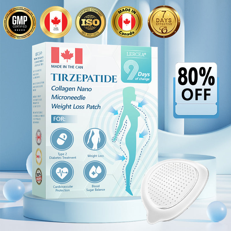 【Last Day Promotion 60% OFF🌟】👑👑𝐋𝑬𝘙𝐶𝘌𝘼® SMGT-GLP-1 𝐓𝐢𝐫𝐳𝐞𝐩𝐚𝐭𝐢𝐝𝐞 & 𝐂𝐨𝐥𝐥𝐚𝐠𝐞𝐧 𝐍𝐚𝐧𝐨 𝐌𝐢𝐜𝐫𝐨𝐧𝐞𝐞𝐝𝐥𝐞 𝐖𝐞𝐢𝐠𝐡𝐭 𝐋𝐨𝐬𝐬 𝐏𝐚𝐭𝐜𝐡丨Targets Obesity, Loose Skin, High Blood Pressure, Diabetes, Fatty Liver, Joint Pain, Brain Fog, Low Energy, Body Aches, and More