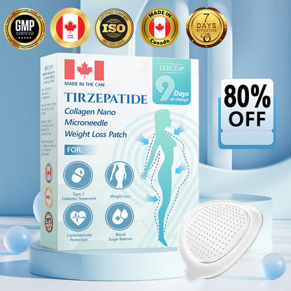 【Last Day Promotion 60% OFF🌟】👑👑𝐋𝑬𝘙𝐶𝘌𝘼® SMGT-GLP-1 𝐓𝐢𝐫𝐳𝐞𝐩𝐚𝐭𝐢𝐝𝐞 & 𝐂𝐨𝐥𝐥𝐚𝐠𝐞𝐧 𝐍𝐚𝐧𝐨 𝐌𝐢𝐜𝐫𝐨𝐧𝐞𝐞𝐝𝐥𝐞 𝐖𝐞𝐢𝐠𝐡𝐭 𝐋𝐨𝐬𝐬 𝐏𝐚𝐭𝐜𝐡丨Targets Obesity, Loose Skin, High Blood Pressure, Diabetes, Fatty Liver, Joint Pain, Brain Fog, Low Energy, Body Aches, and More