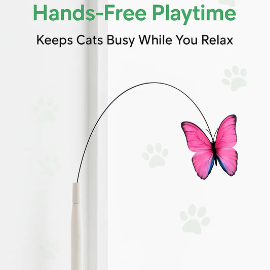 ✨Smart Butterfly Cat Toy — Automatic Toys for Active Cats 🐾