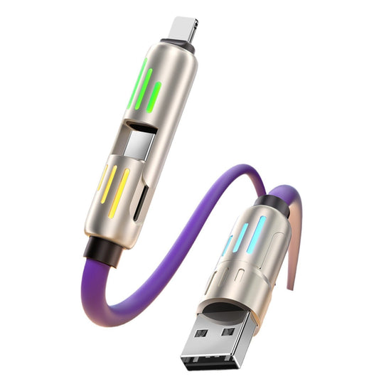 ⚡4-in-1 USB Charging Cable mFish fast charging - Data cable box gifted