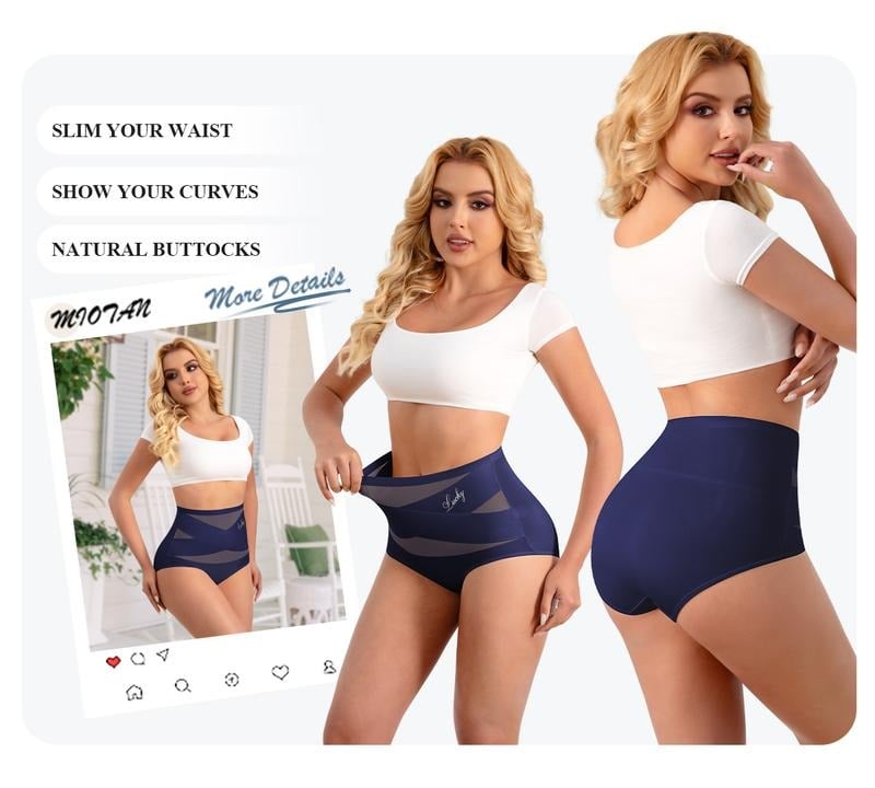 🔥Last Day Buy 1 Get 3 Free(4 PCS)🎁Super High-Waist Shaping Panties for Women