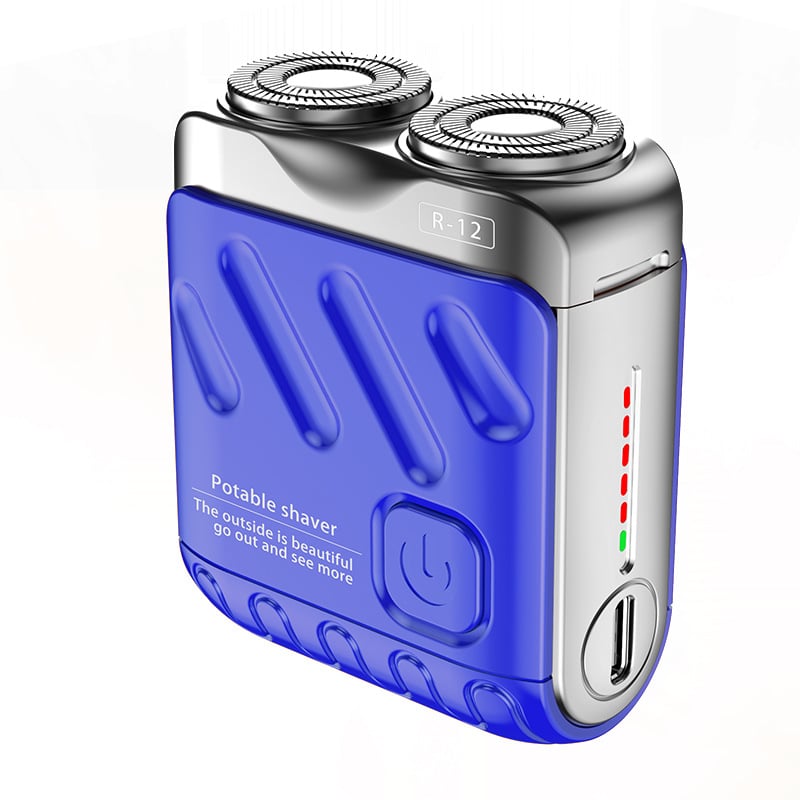 🔥60% OFF HOT SALE🔥Mini Electric Shaver - Powerful Dual-Motor Design for Close Shave
