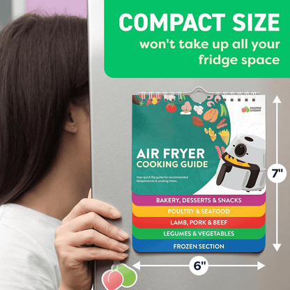Guide de cuisine magnétique pour friteuse à air