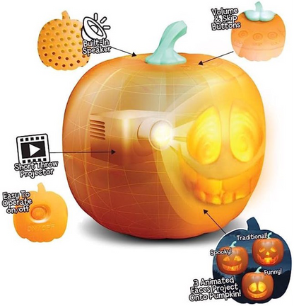 Jabberin' Jack Talking Pumpkin
