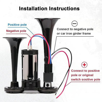 🎁Last Day Promotion 49% OFF🔥12V 150db Train Air Horn for Truck Car