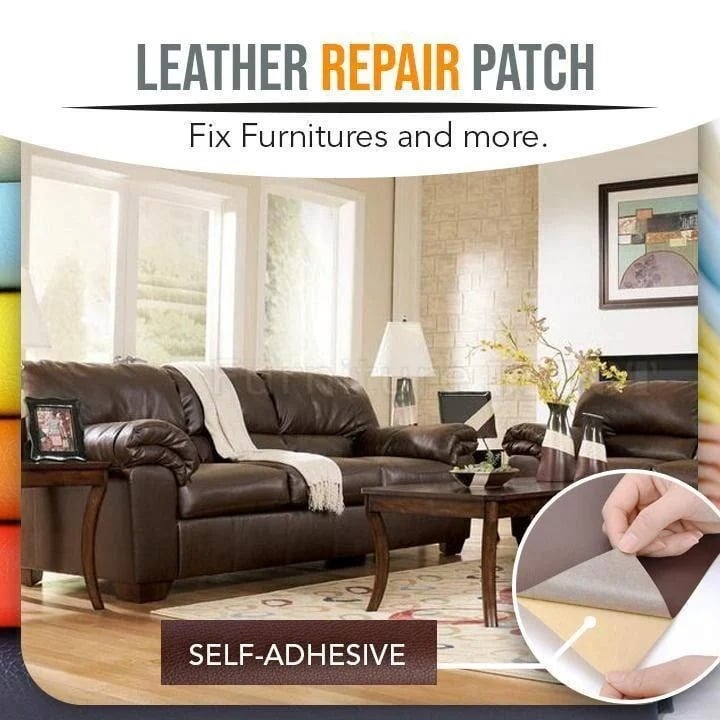 Self-Adhesive Leather Refinisher Cuttable Sofa Repair