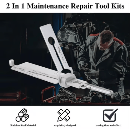 🔥LAST DAY 49% OFF - ⚒️Stainless Steel Master Key Decoder