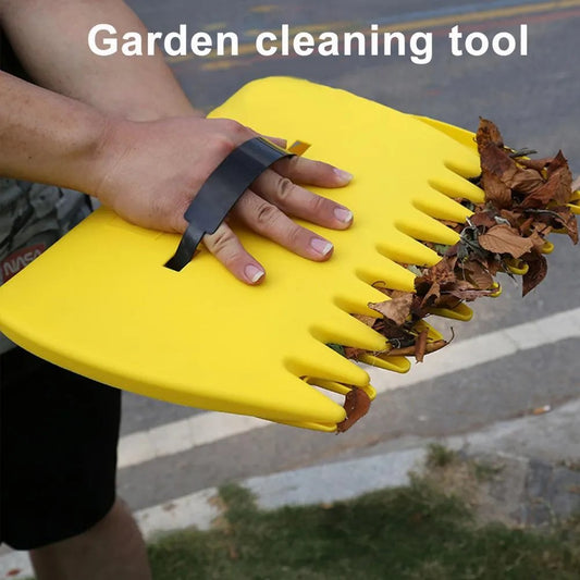 Leaf Scoops Rubbish Pick Up Tool - Easy Leaf & Grass Grabber