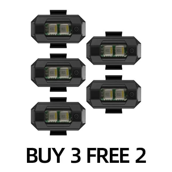 🔥Letzter-Tag-Aktion🔥 7-farbige LED-Flugzeug-Blitzlichter und USB-Aufladung.