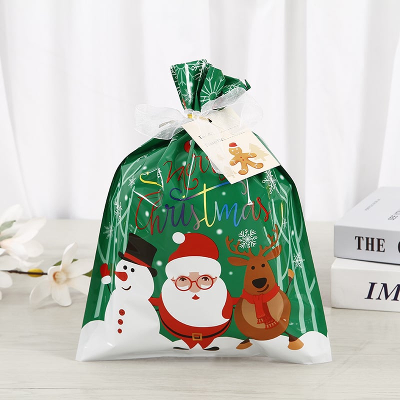 🎄Early Christmas Sale-48% OFF)Drawstring Christmas Gift Bags(BUY 3 SETS GET FREE SHIPPING)