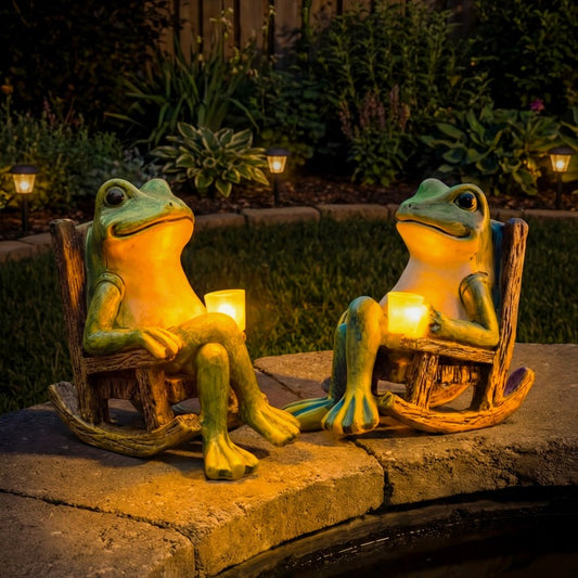 🐸Glowing Garden Frog