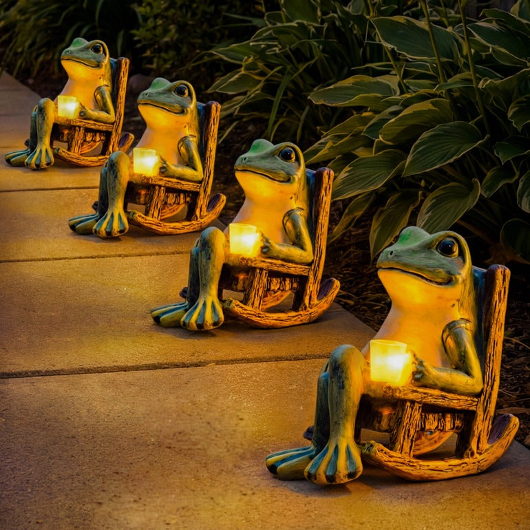 🐸Glowing Garden Frog