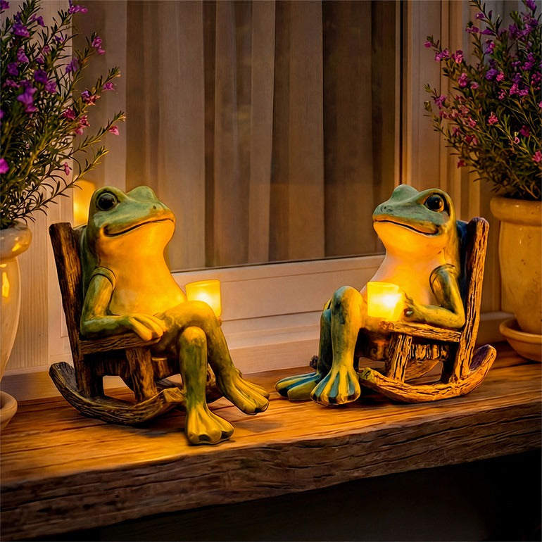 🐸Glowing Garden Frog