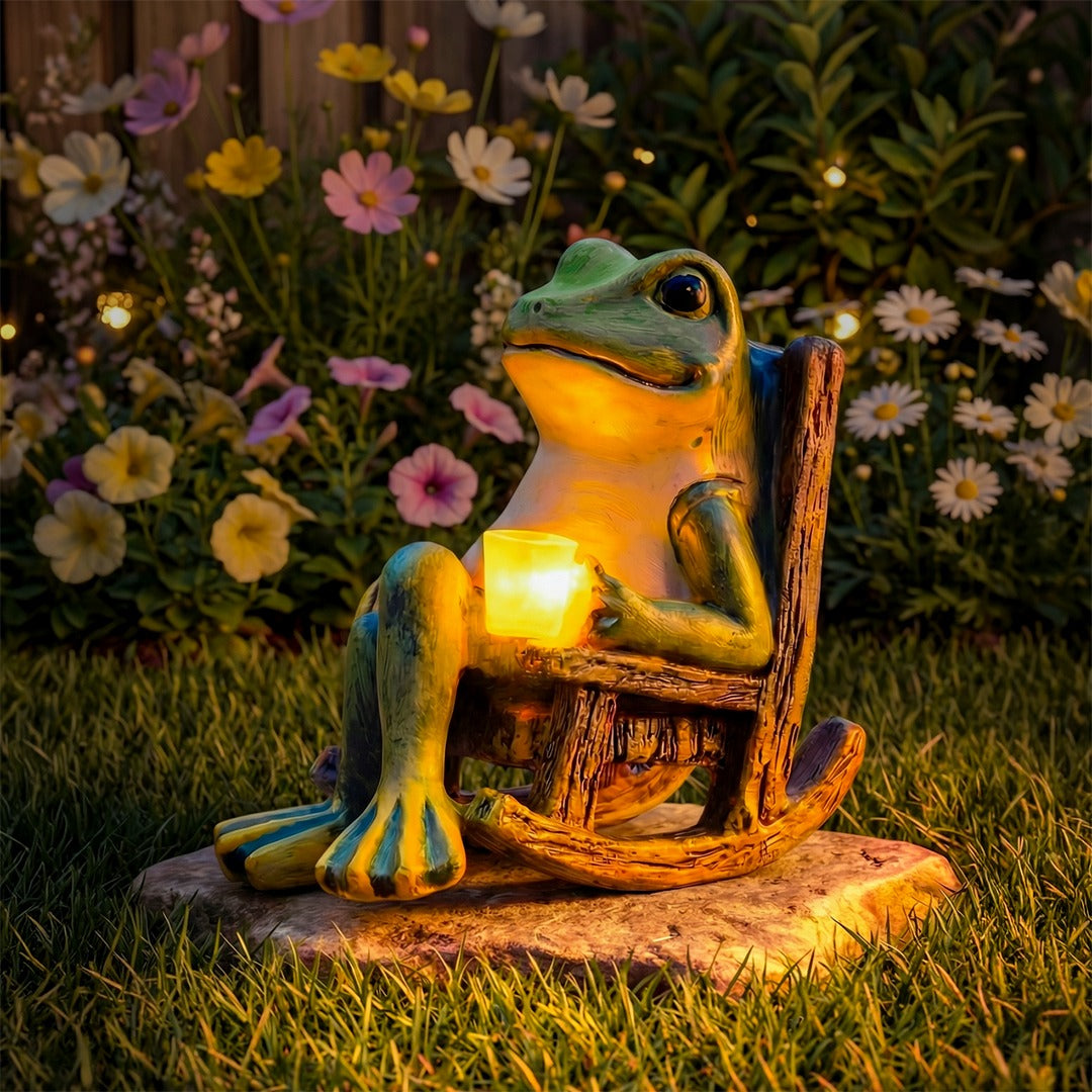 🐸Glowing Garden Frog